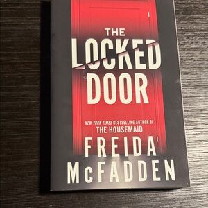 The Locked Door by - Red and Black Cover